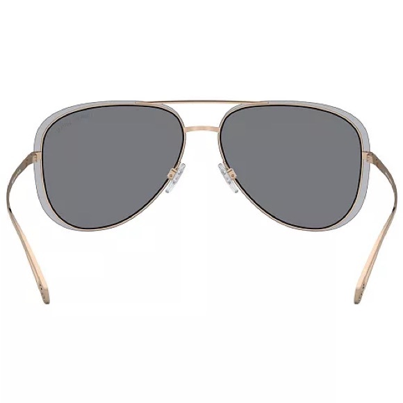 Giorgio Armani Pilot Sunglasses AR6084 Rose Gold Aviator - Picture 5 of 12